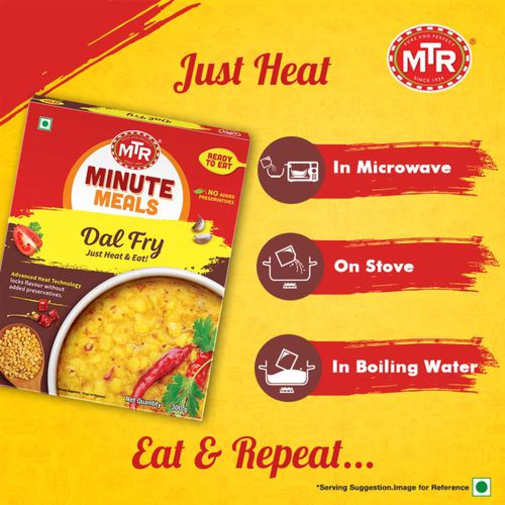 MTR Ready To Eat - Dal Fry, 300 g Pouch-8.webp